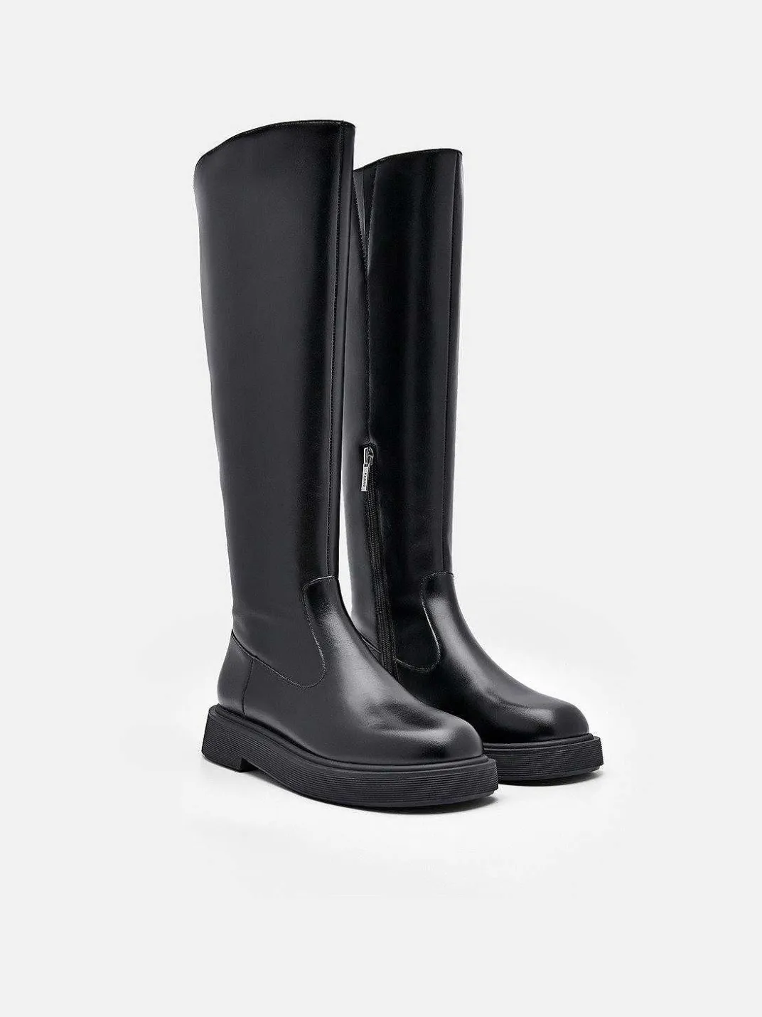 Flo Leather Knee Boots<PEDRO