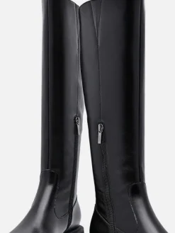 Flo Leather Knee Boots<PEDRO