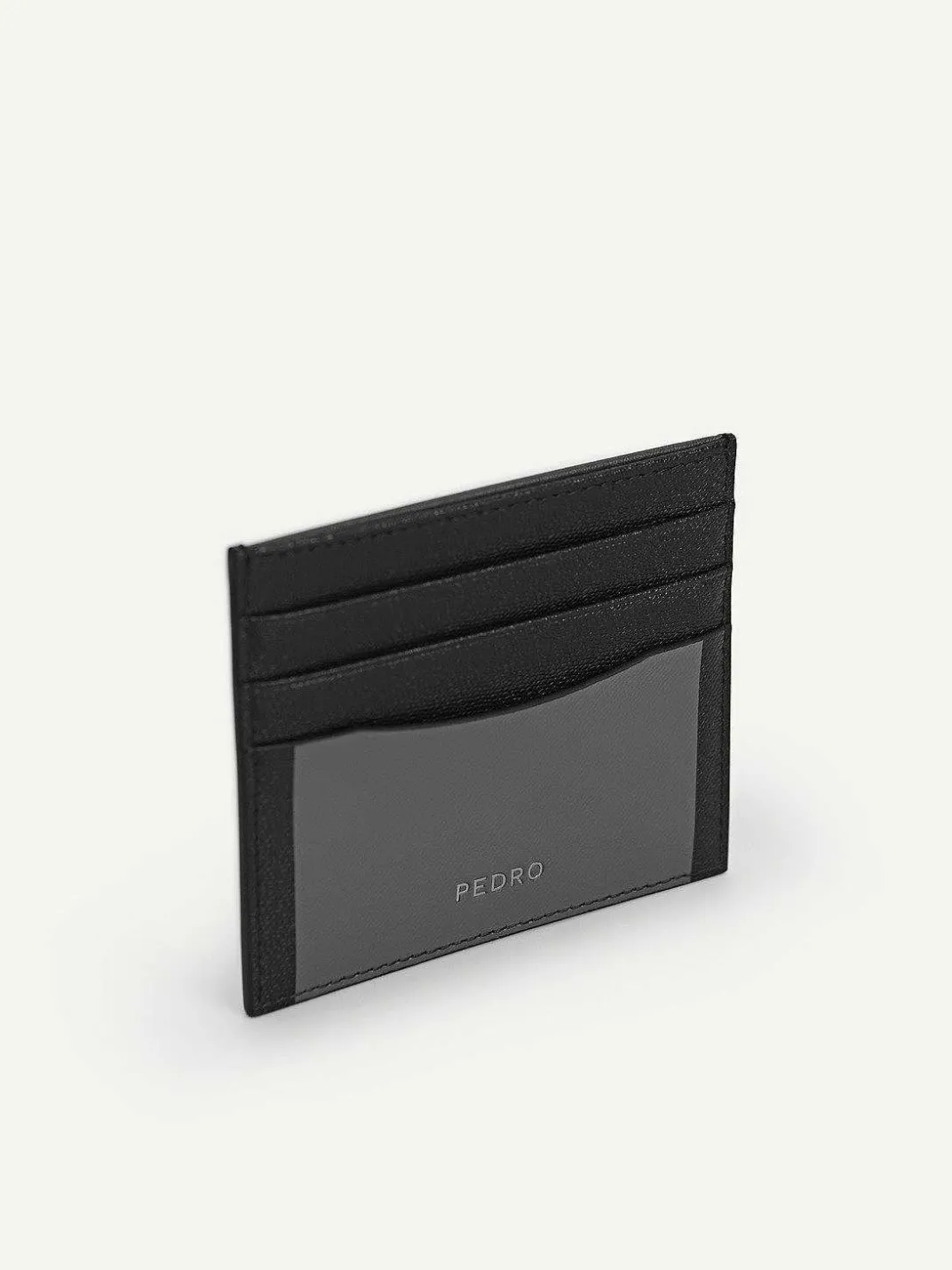 Full-Grain Leather Cardholder<PEDRO Outlet