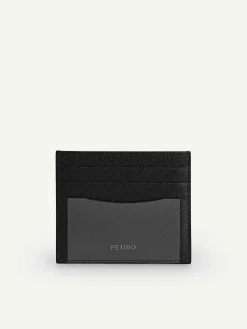 Full-Grain Leather Cardholder<PEDRO Outlet