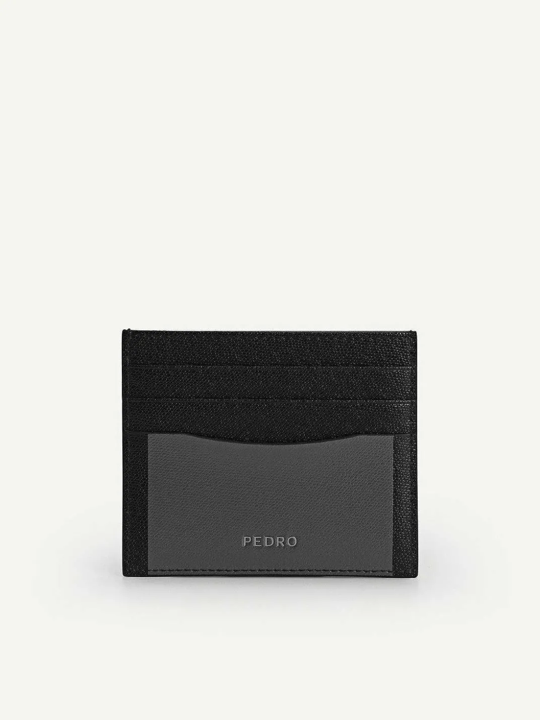 Full-Grain Leather Cardholder<PEDRO Outlet