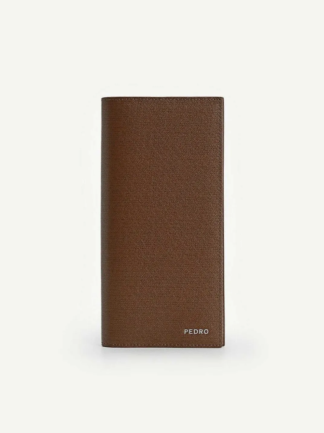 Full-Grain Long Leather Wallet<PEDRO Sale