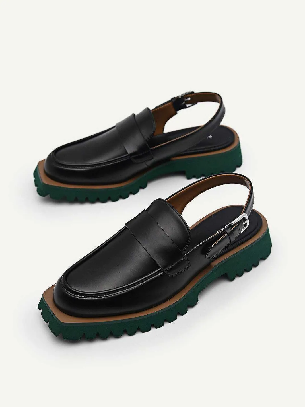 Grapnel Chunky Loafer Mule<PEDRO New