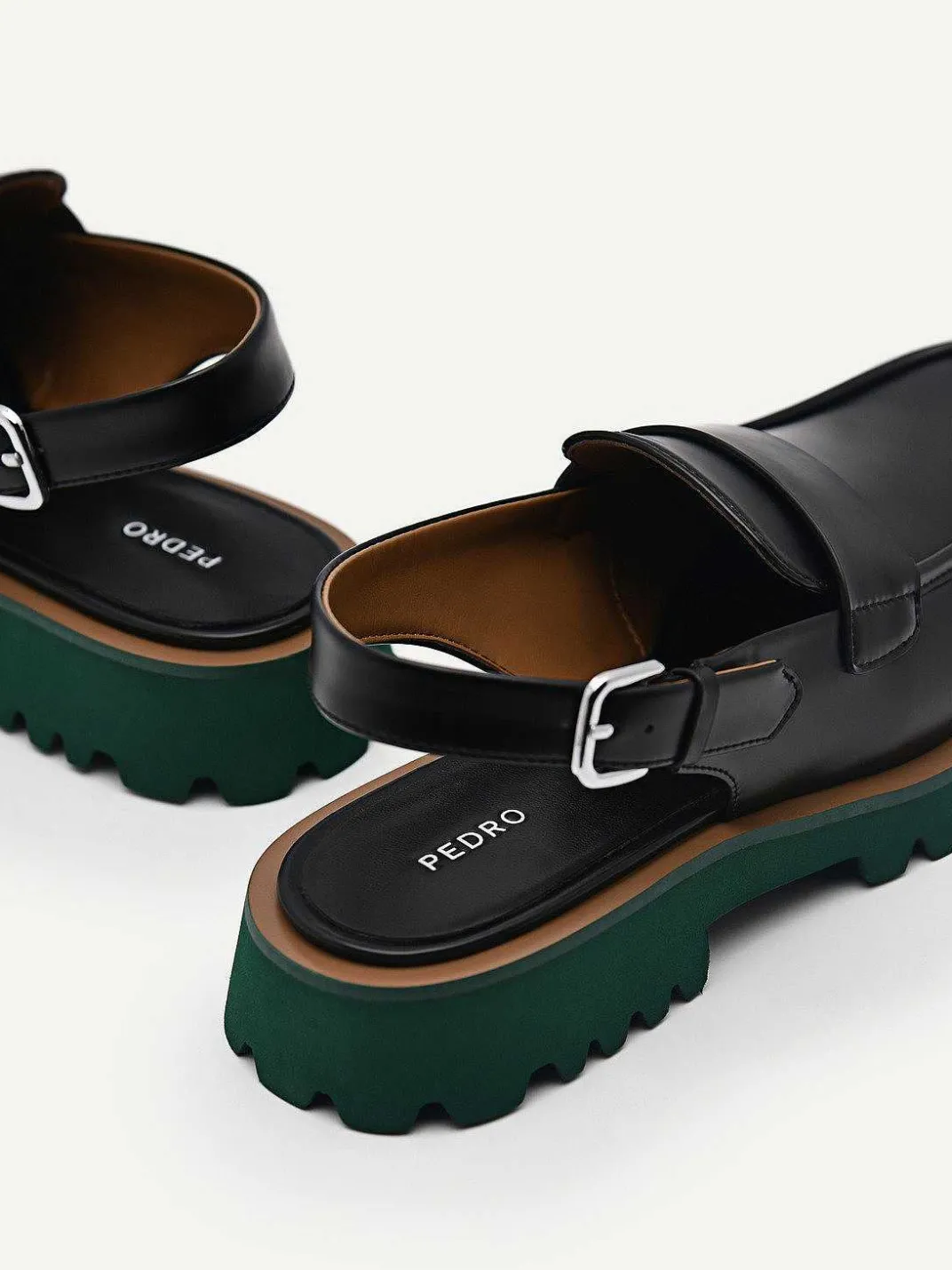 Grapnel Chunky Loafer Mule<PEDRO New