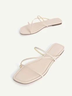Gwyneth Strappy Flats<PEDRO Online