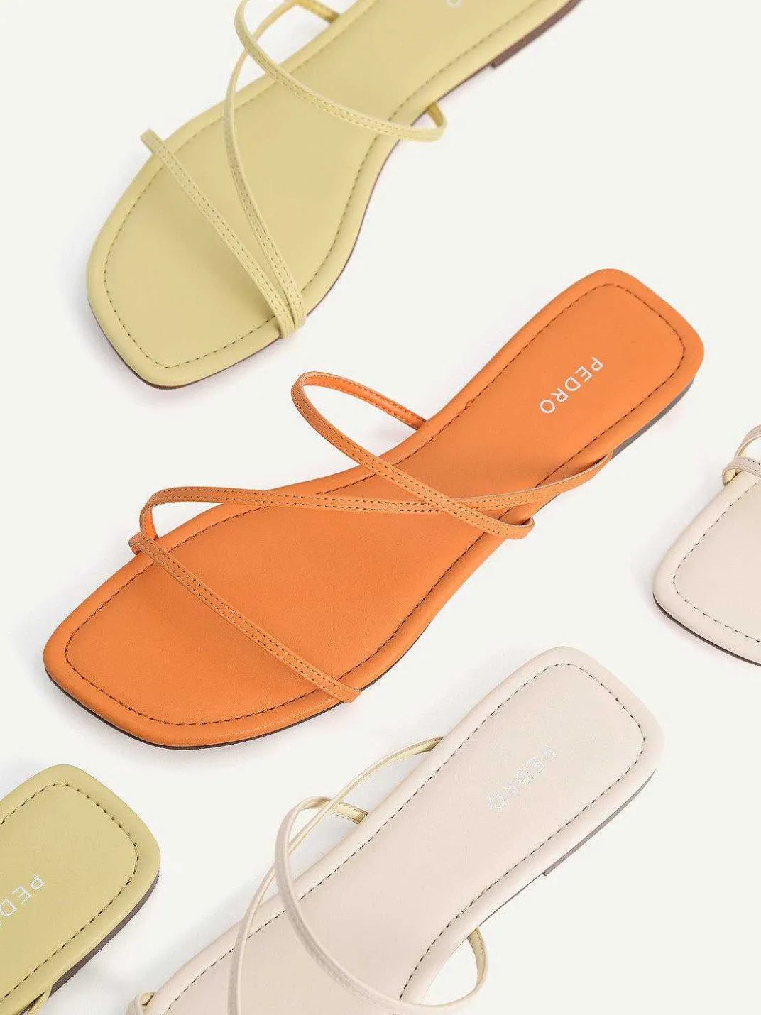 Gwyneth Strappy Flats<PEDRO Sale