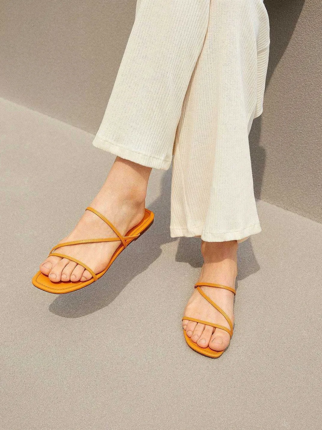 Gwyneth Strappy Flats<PEDRO Sale