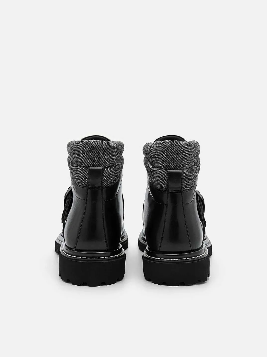 Helix Leather Boots<PEDRO