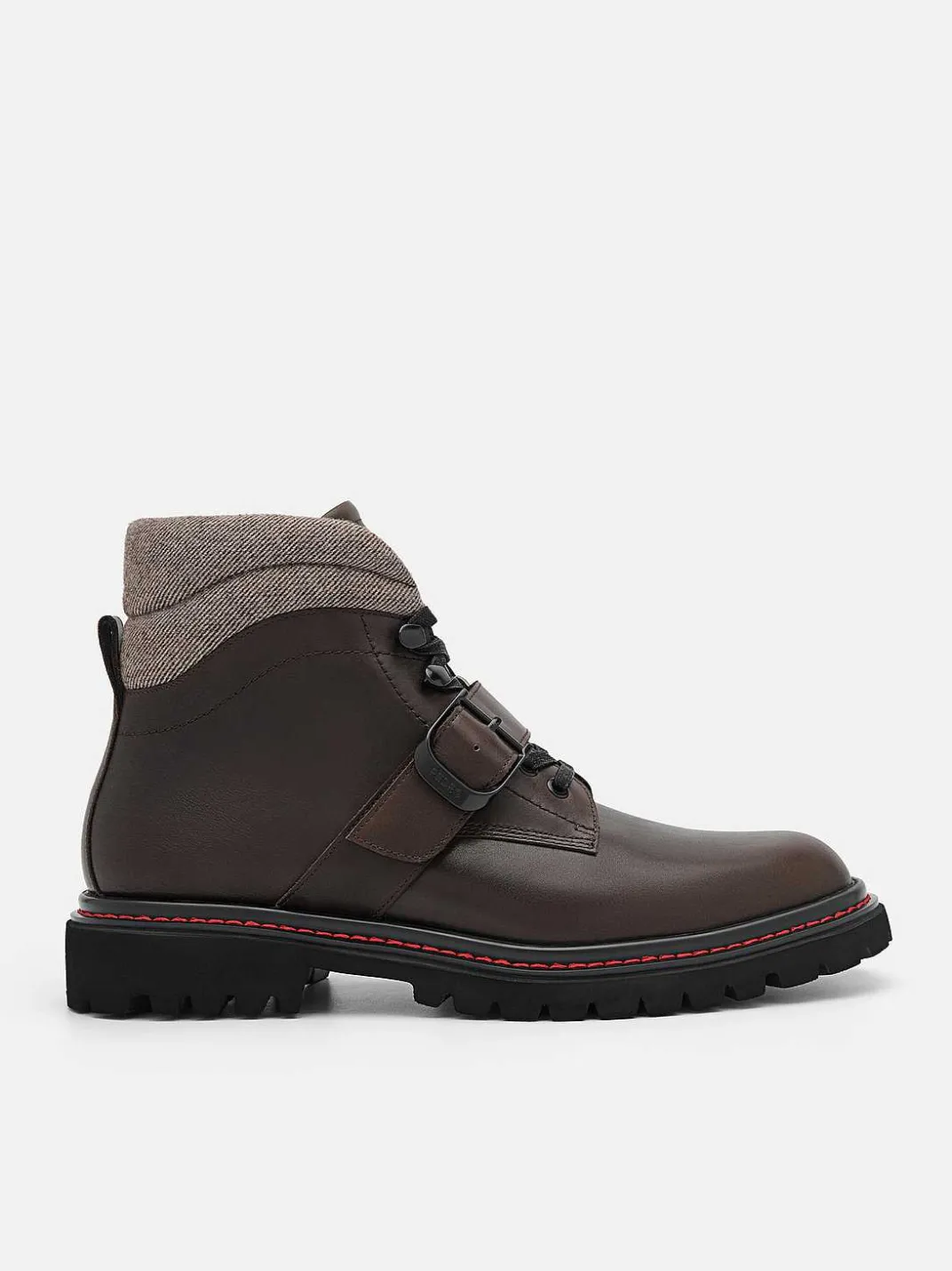 Helix Leather Boots<PEDRO