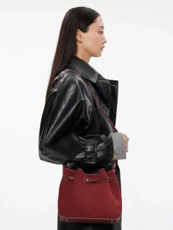 Helix Leather Bucket Bag<PEDRO Hot