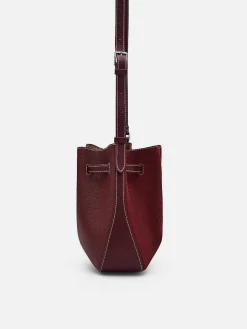 Helix Leather Bucket Bag<PEDRO Hot
