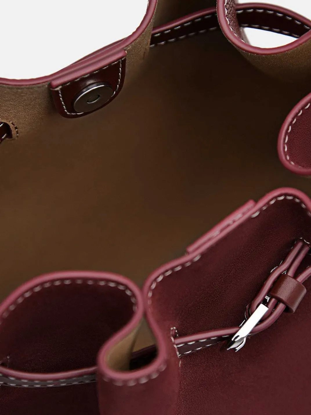 Helix Leather Bucket Bag<PEDRO Hot