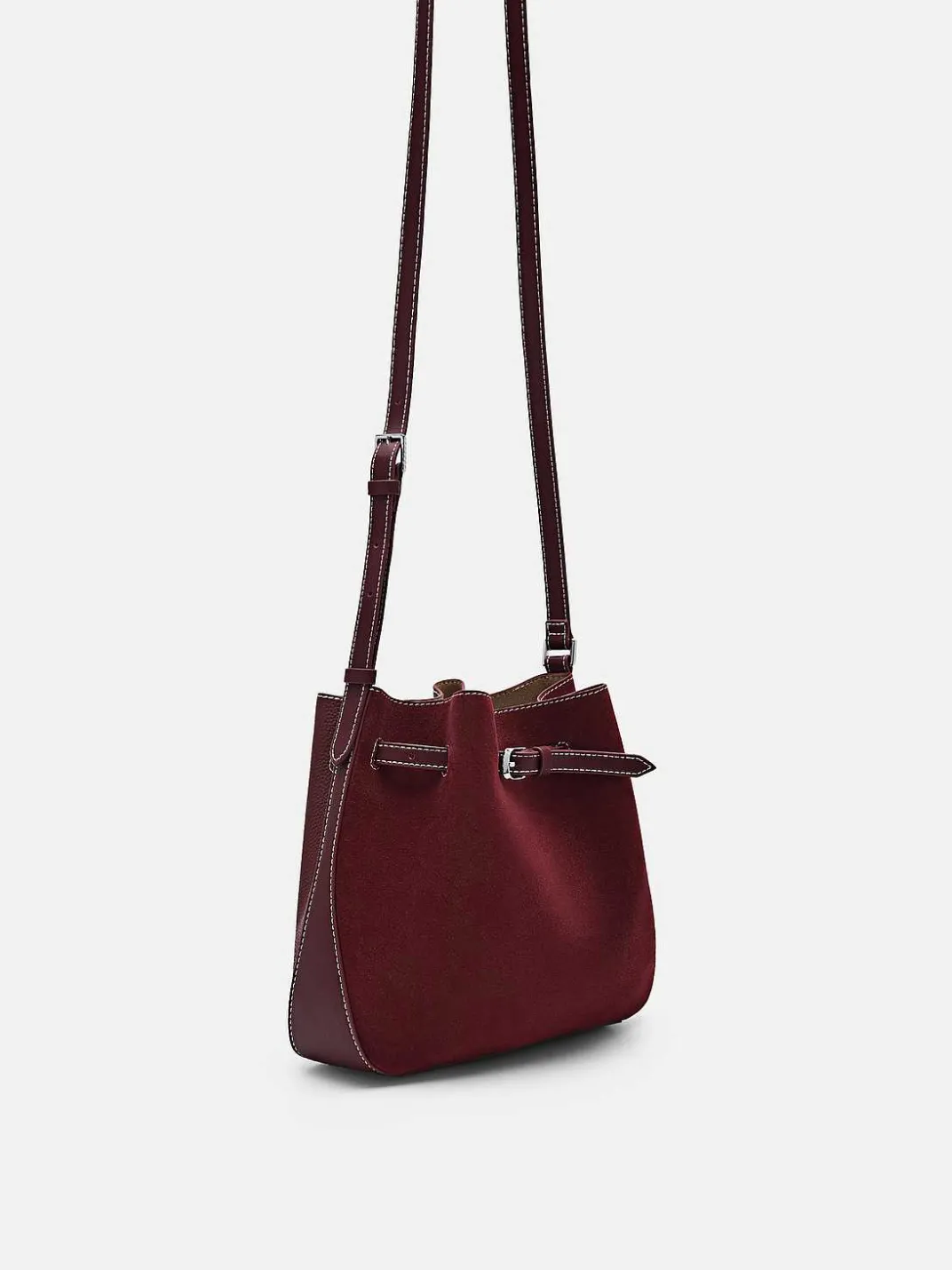 Helix Leather Bucket Bag<PEDRO Hot