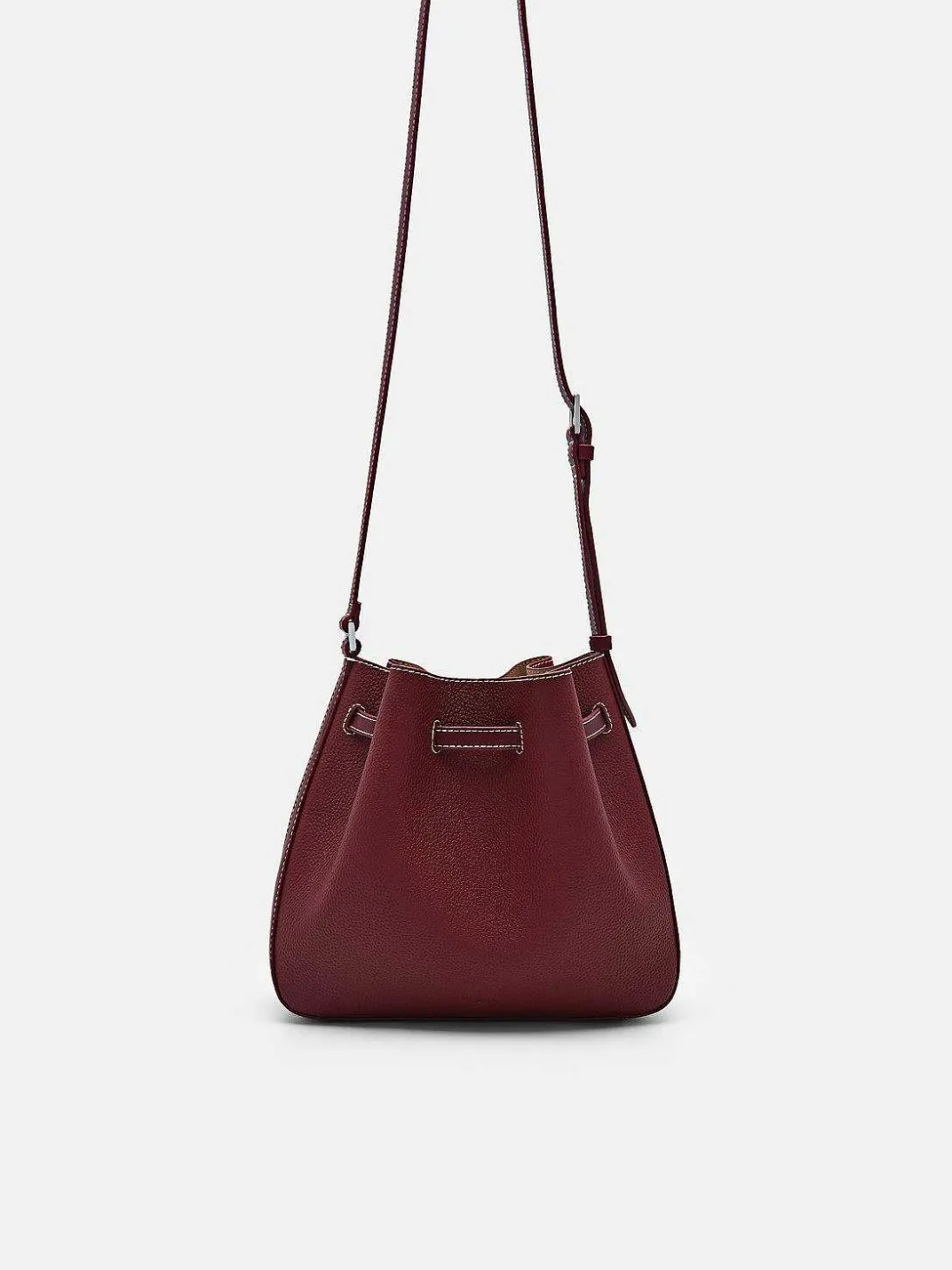 Helix Leather Bucket Bag<PEDRO Hot