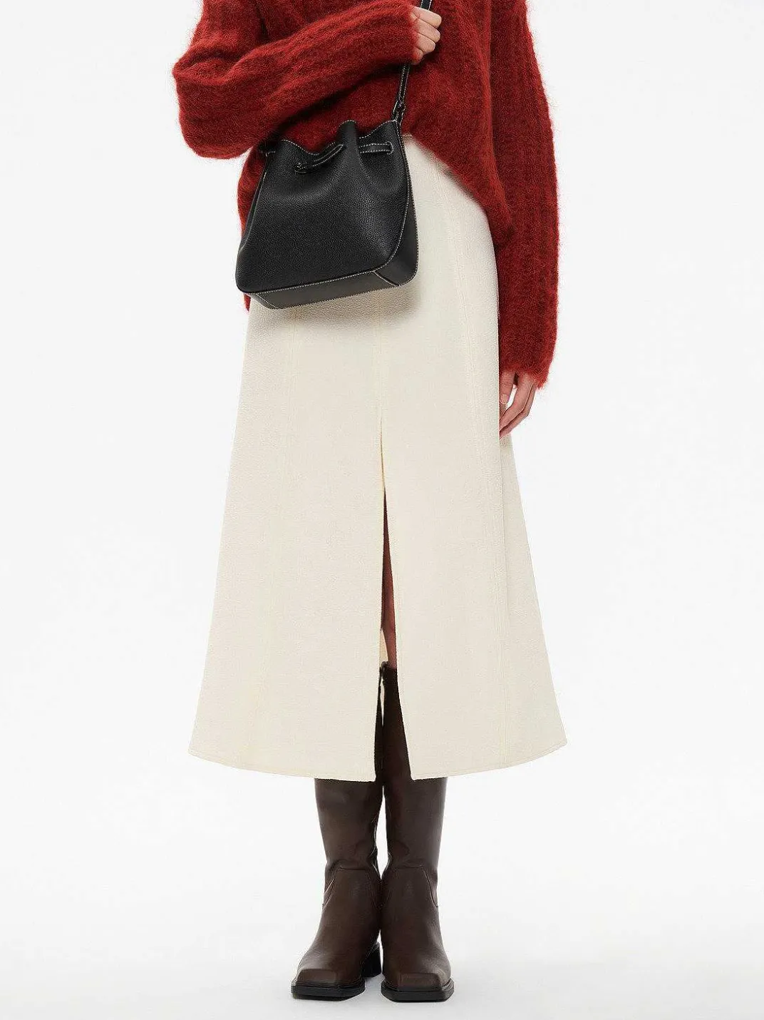 Helix Leather Bucket Bag<PEDRO Hot