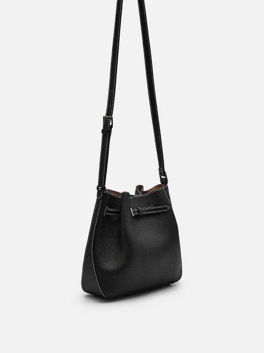 Helix Leather Bucket Bag<PEDRO Hot