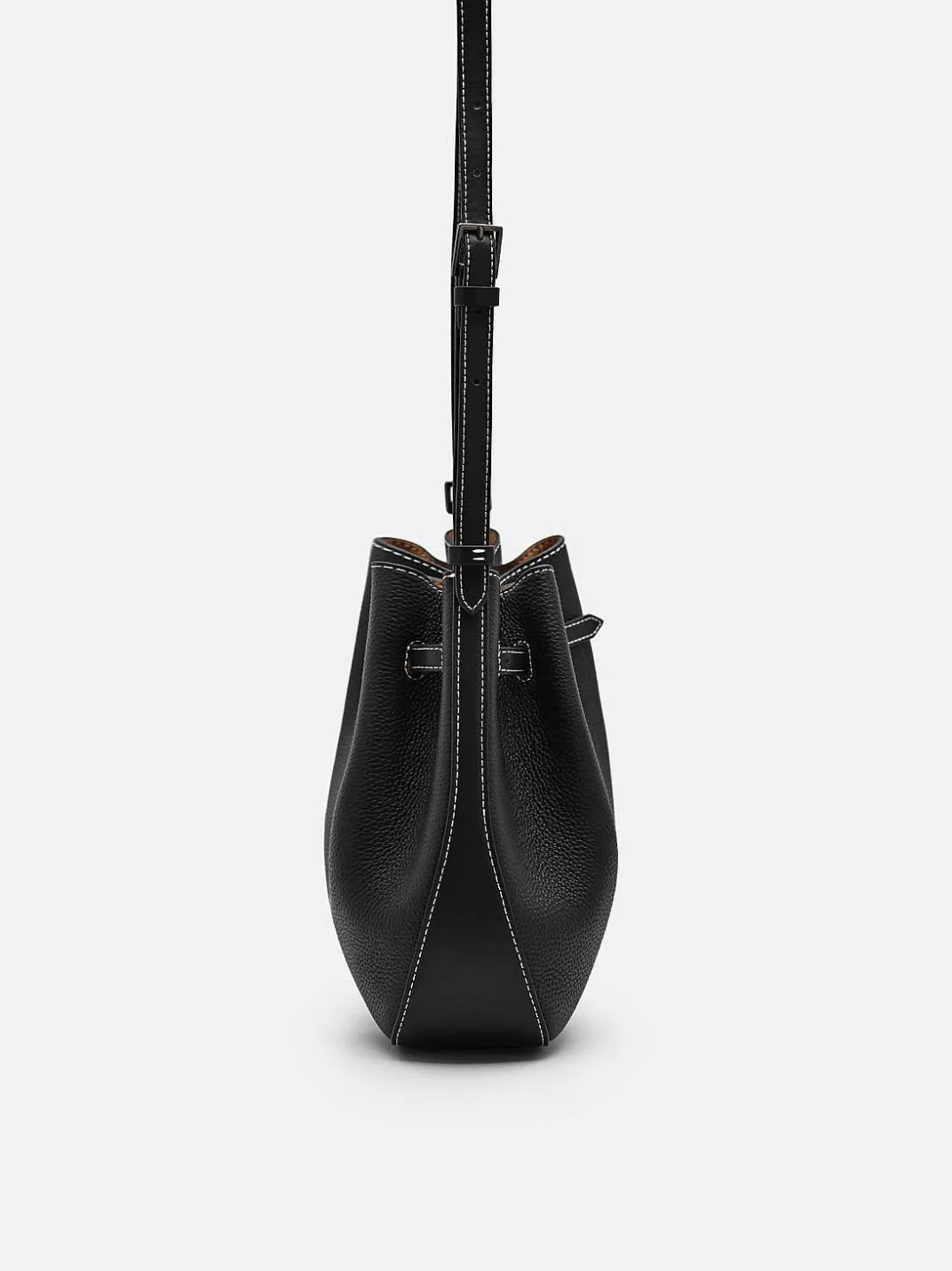 Helix Leather Bucket Bag<PEDRO Hot
