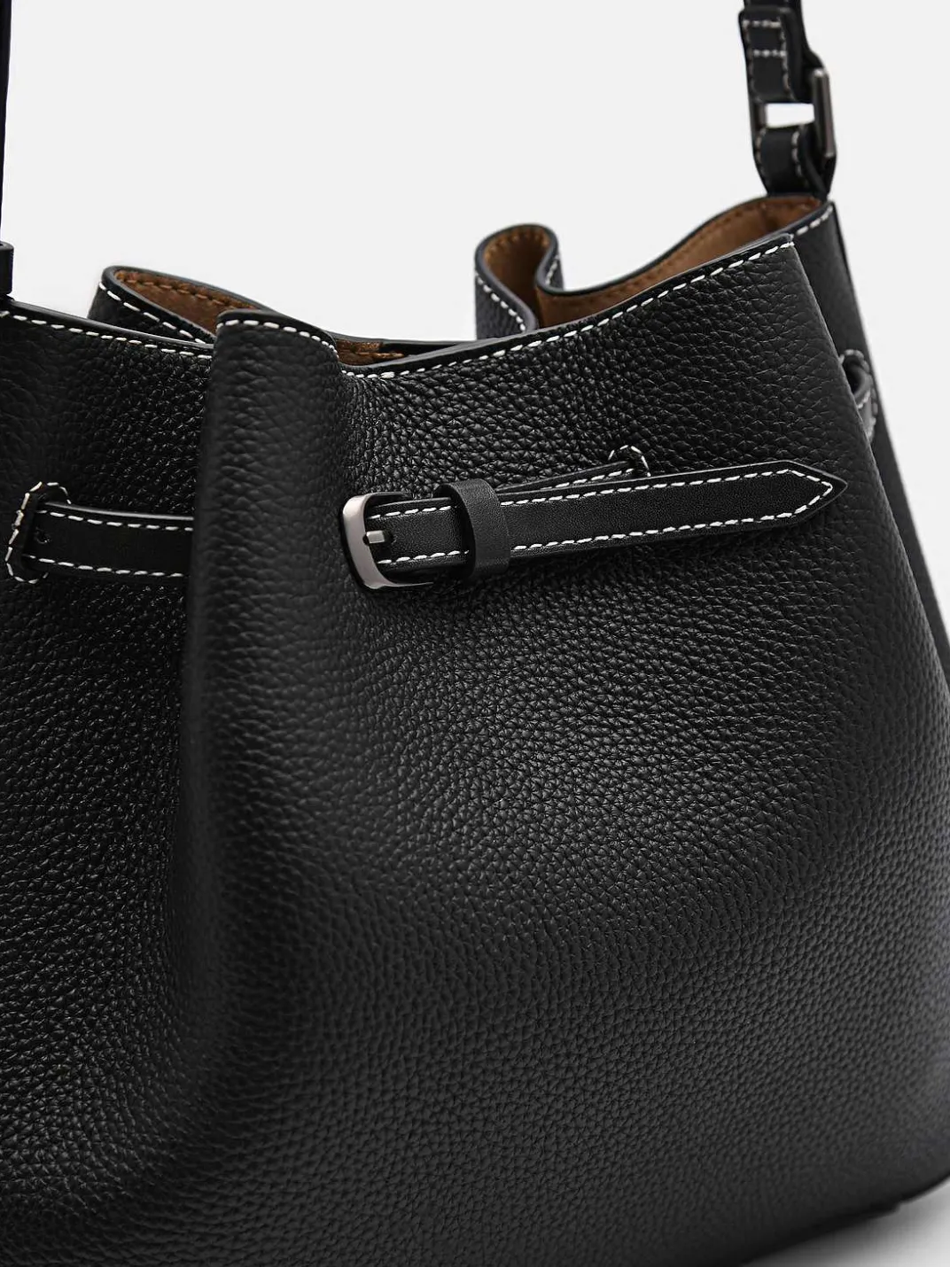 Helix Leather Bucket Bag<PEDRO Hot
