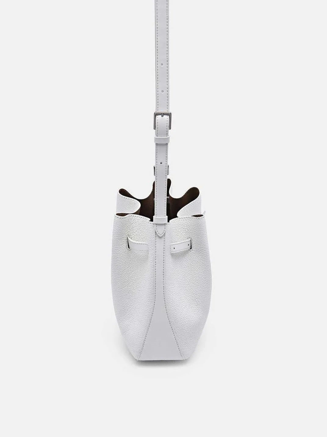 Helix Leather Bucket Bag<PEDRO Online