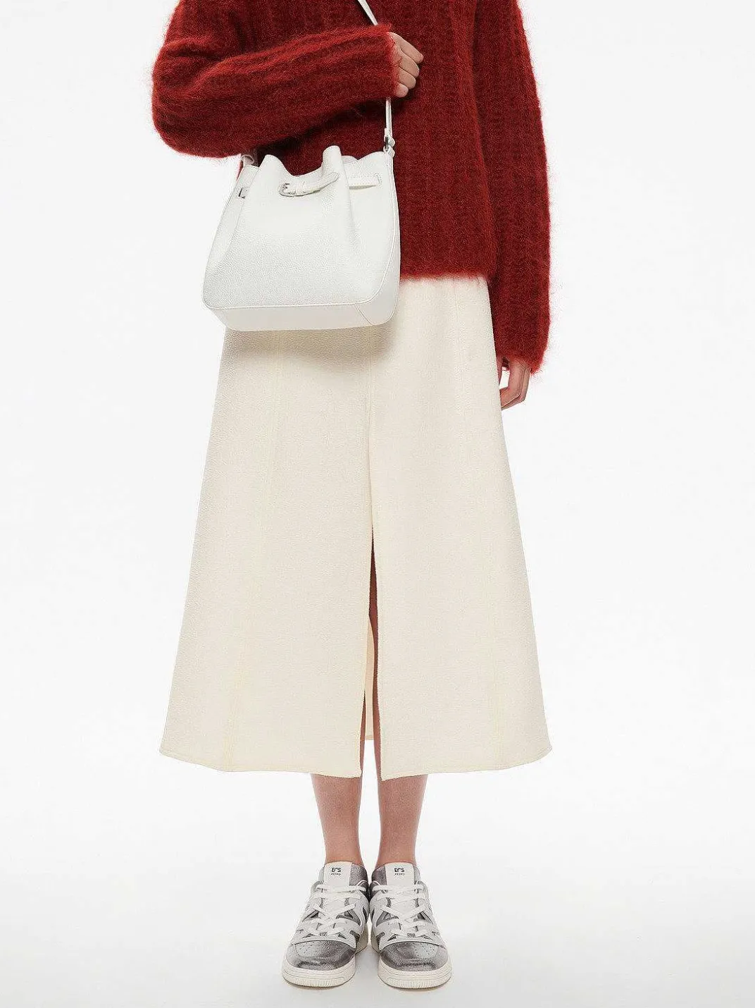 Helix Leather Bucket Bag<PEDRO Online