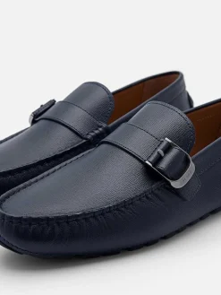 Helix Leather Driving Shoes<PEDRO Sale
