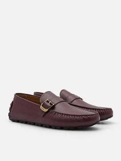 Helix Leather Driving Shoes<PEDRO Sale