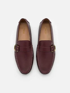 Helix Leather Driving Shoes<PEDRO Sale