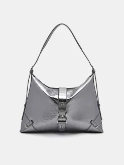 Helix Leather Hobo Bag<PEDRO Discount
