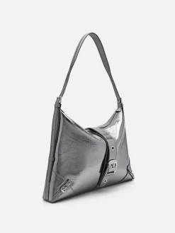 Helix Leather Hobo Bag<PEDRO Discount