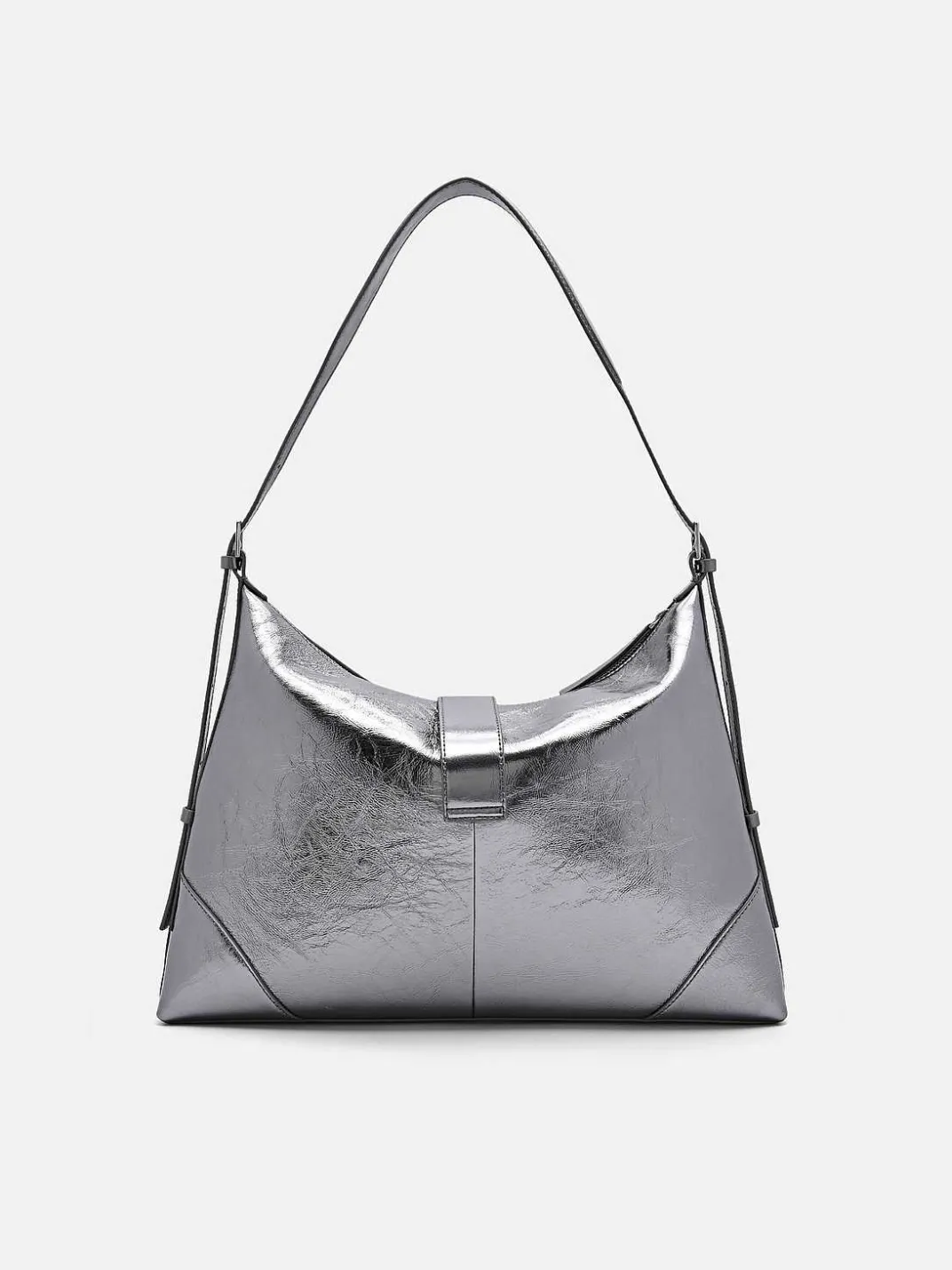 Helix Leather Hobo Bag<PEDRO Discount