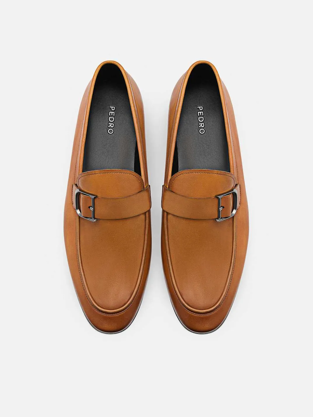 Helix Leather Loafers<PEDRO Hot