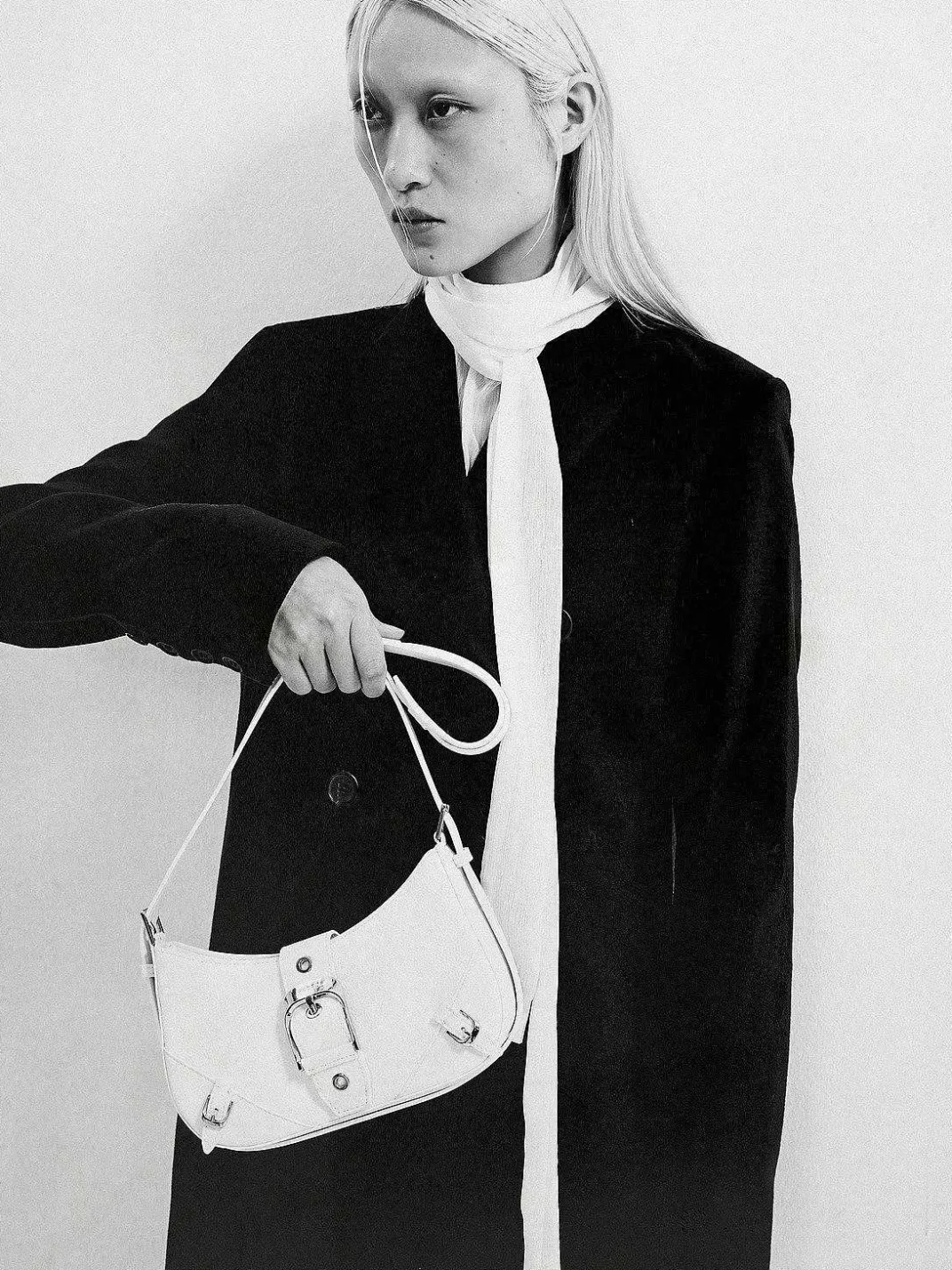 Helix Leather Shoulder Bag<PEDRO Clearance