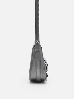 Helix Leather Shoulder Bag<PEDRO New