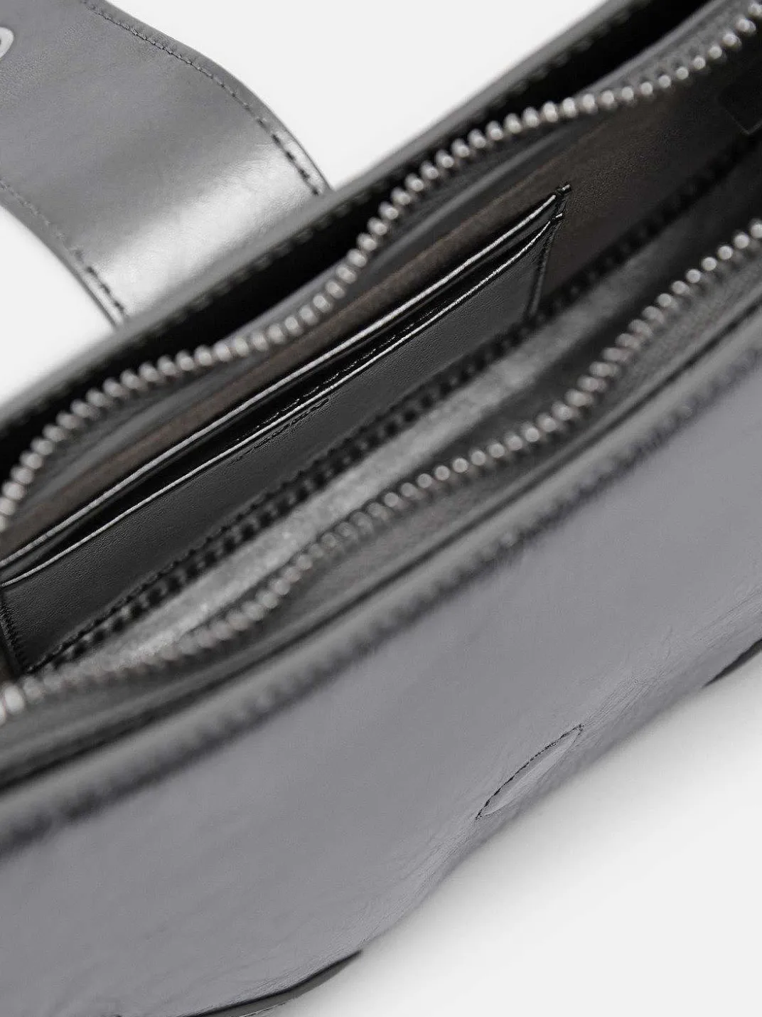 Helix Leather Shoulder Bag<PEDRO New
