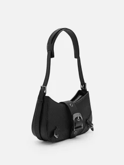 Helix Leather Shoulder Bag<PEDRO