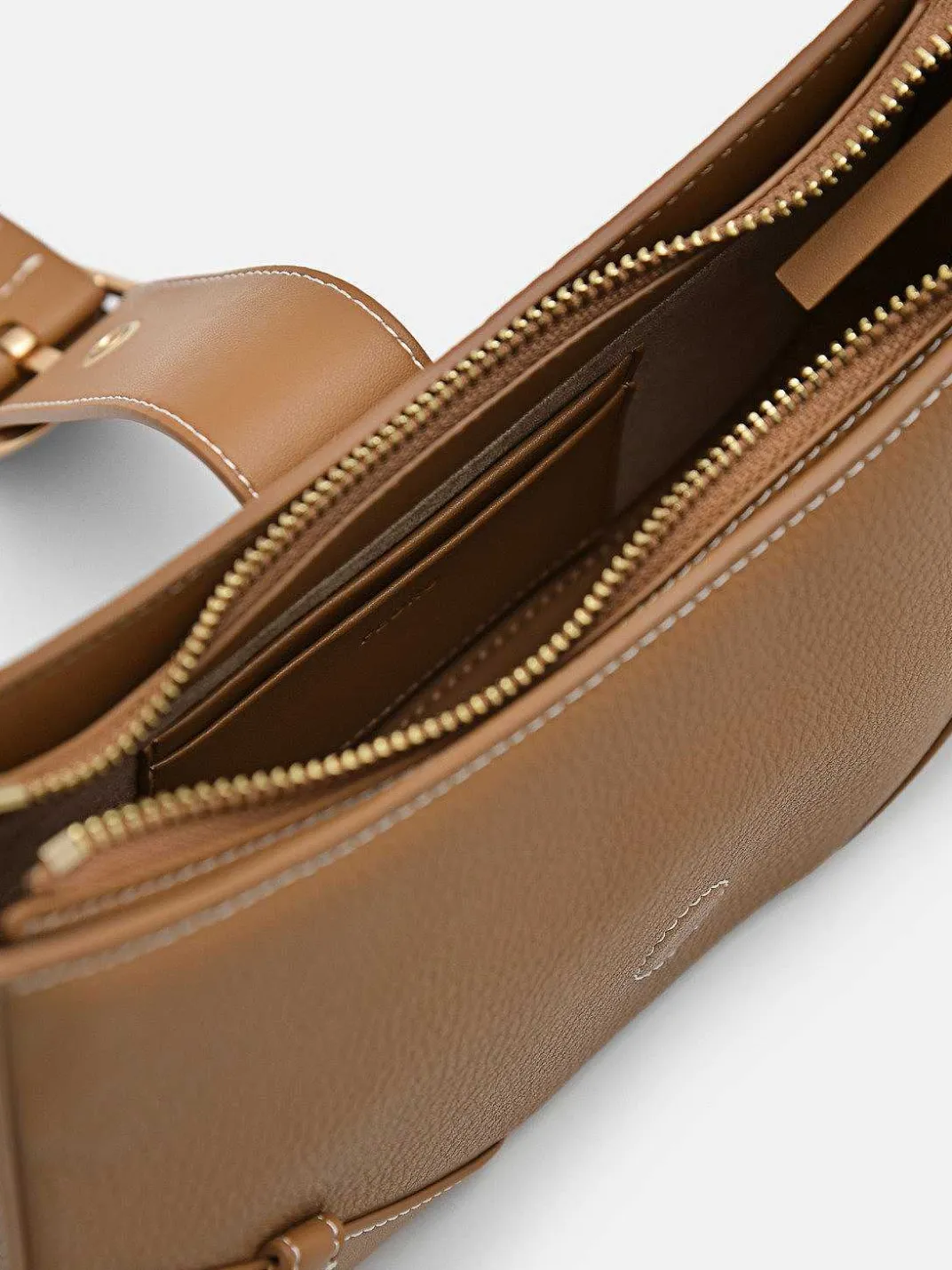 Helix Leather Shoulder Bag<PEDRO New