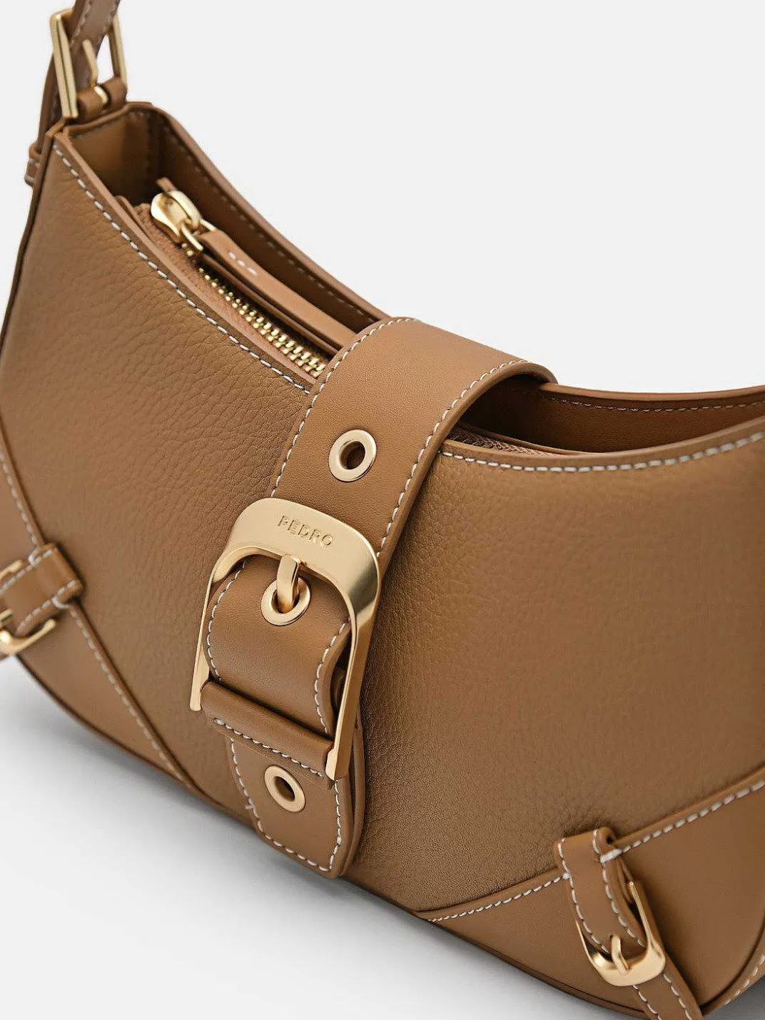Helix Leather Shoulder Bag<PEDRO New
