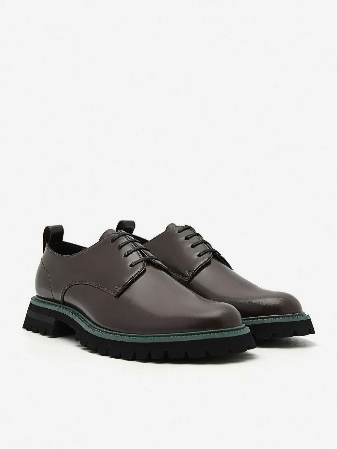Hendrix Leather Derby Shoes<PEDRO New