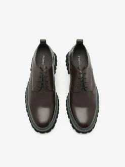 Hendrix Leather Derby Shoes<PEDRO New