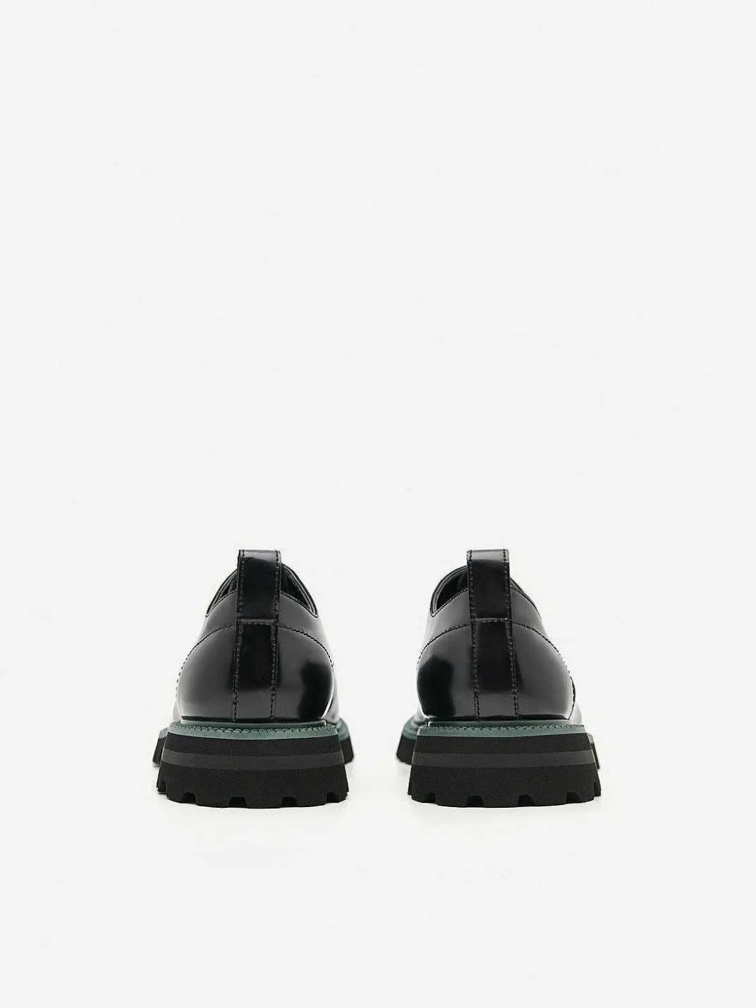 Hendrix Leather Derby Shoes<PEDRO Sale