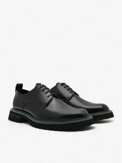 Hendrix Leather Derby Shoes<PEDRO Sale