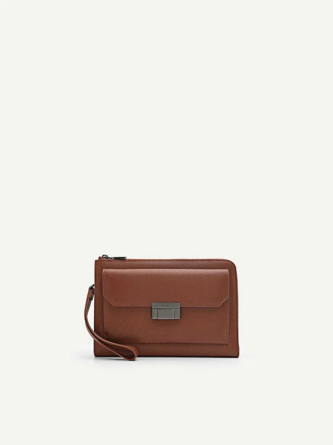 Henry Leather Clutch Bag<PEDRO New