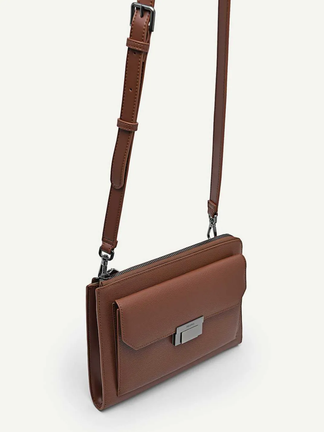 Henry Leather Clutch Bag<PEDRO New
