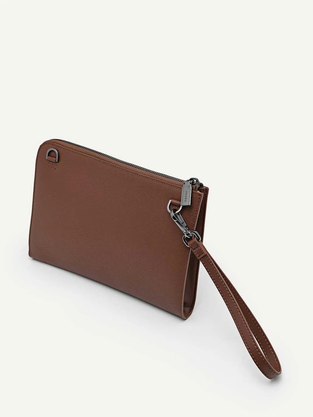 Henry Leather Clutch Bag<PEDRO New
