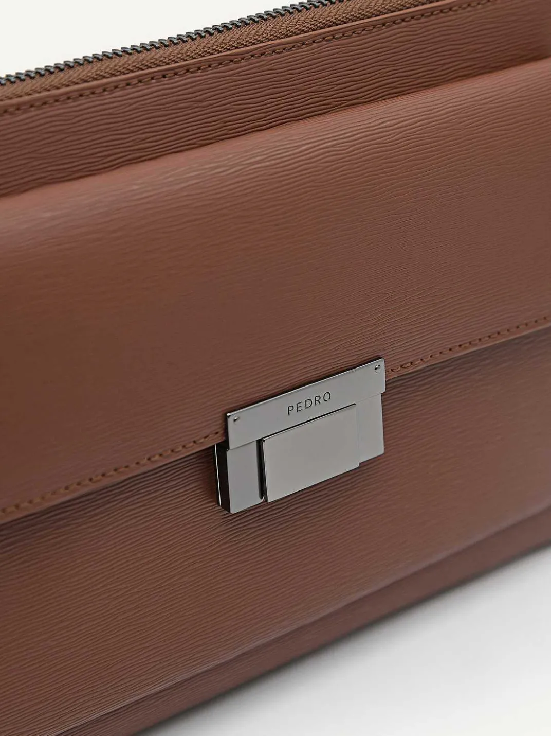 Henry Leather Clutch Bag<PEDRO New