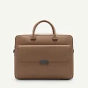 Henry Textured Leather Briefcase<PEDRO Clearance