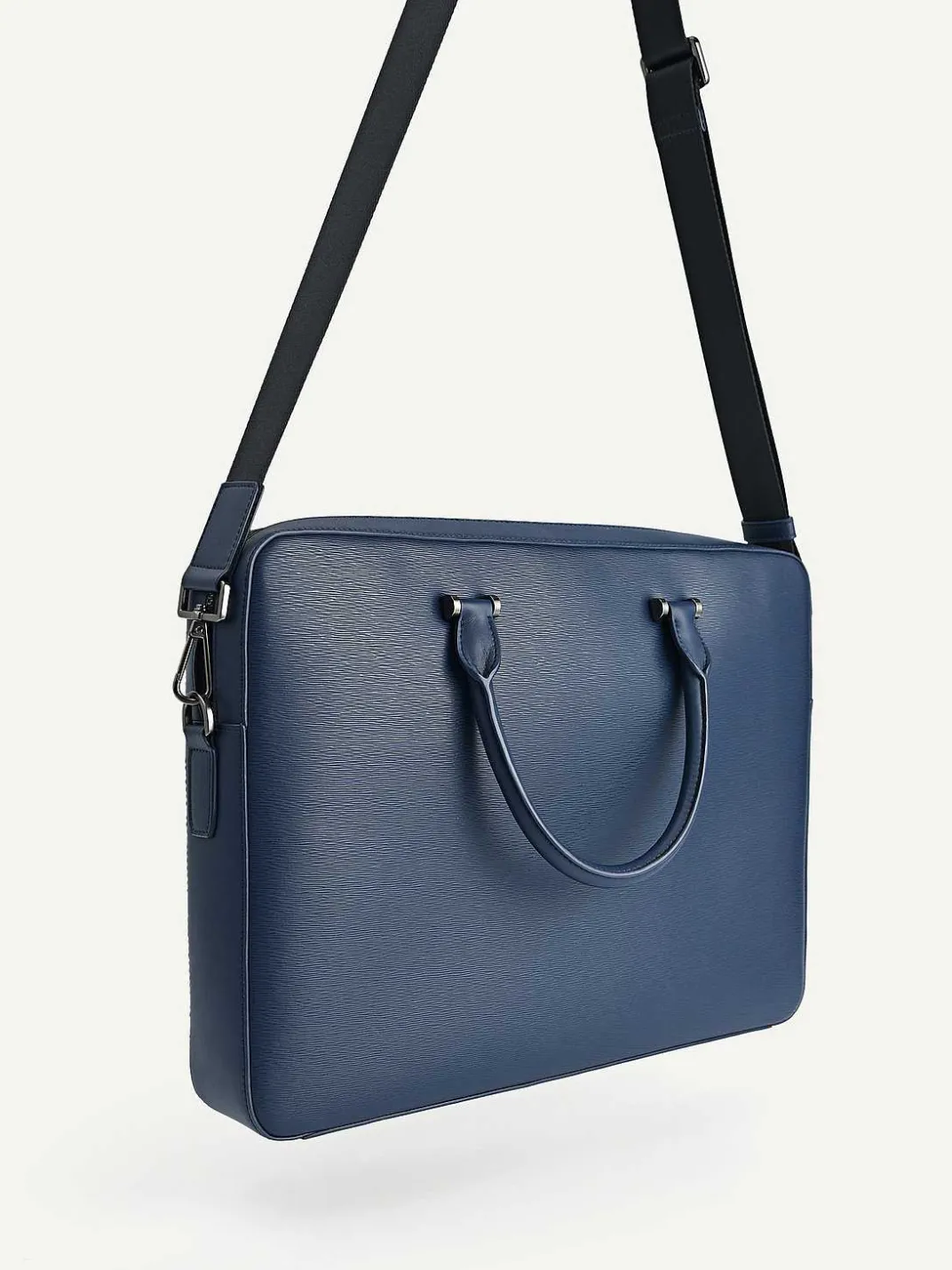 Henry Textured Leather Briefcase<PEDRO Online