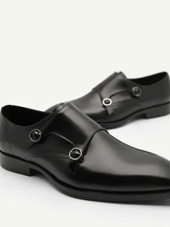 Holly Leather Double Monkstrap Shoes<PEDRO Online