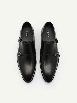 Holly Leather Double Monkstrap Shoes<PEDRO Online