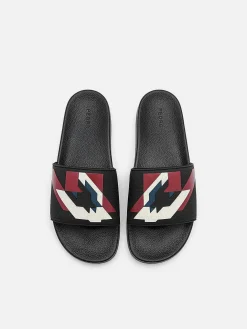 Houndstooth Slide Sandals<PEDRO Discount